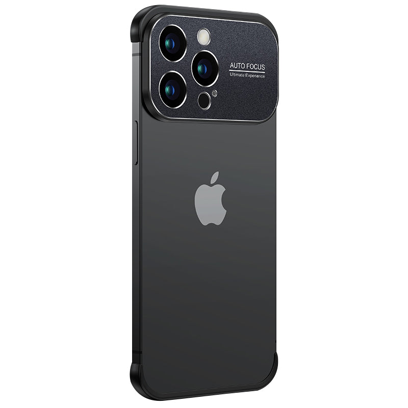 For iPhone 12 Pro Mobile Phone Cover Borderless TPU Aluminium Alloy Lens Frame Protection Phone Case For iPhone 12 Pro Mobile Phone Cover Borderless TPU Aluminium Alloy Lens Frame Protection Phone Case